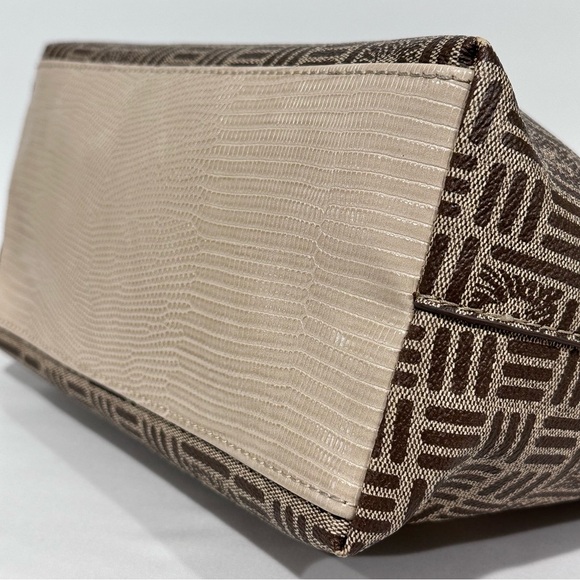 Anne Klein Lion Logo Crossbody Tote Bag - Picture 8 of 16